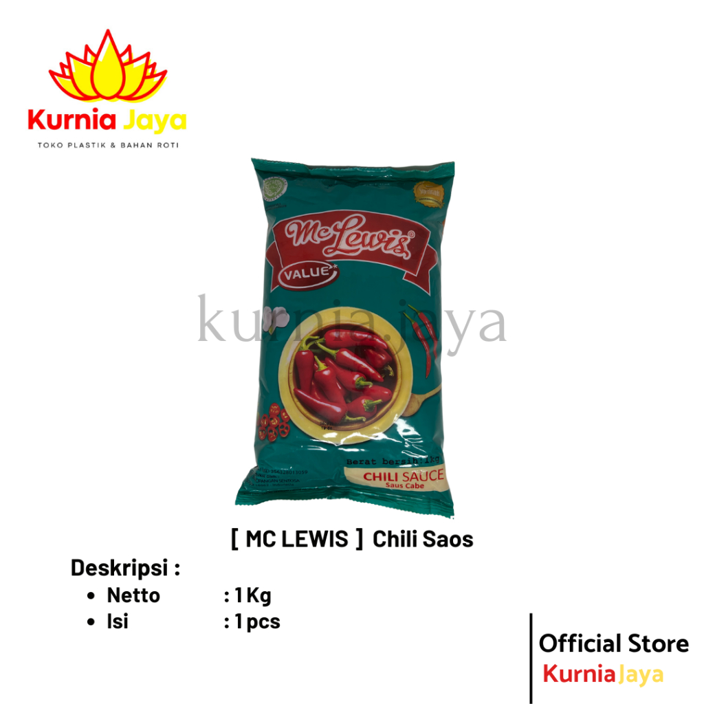 

[ MC LEWIS ] Chili Saouce 1 Kg