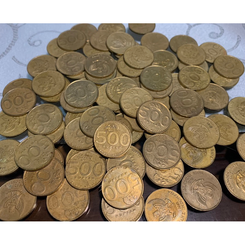 Uang Koin 500 Rupiah Kuningan