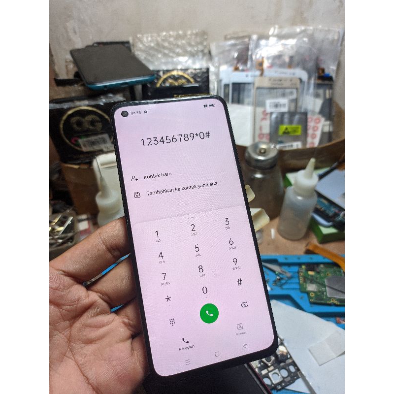 lcd oppo reno 6 4g original copotan normal