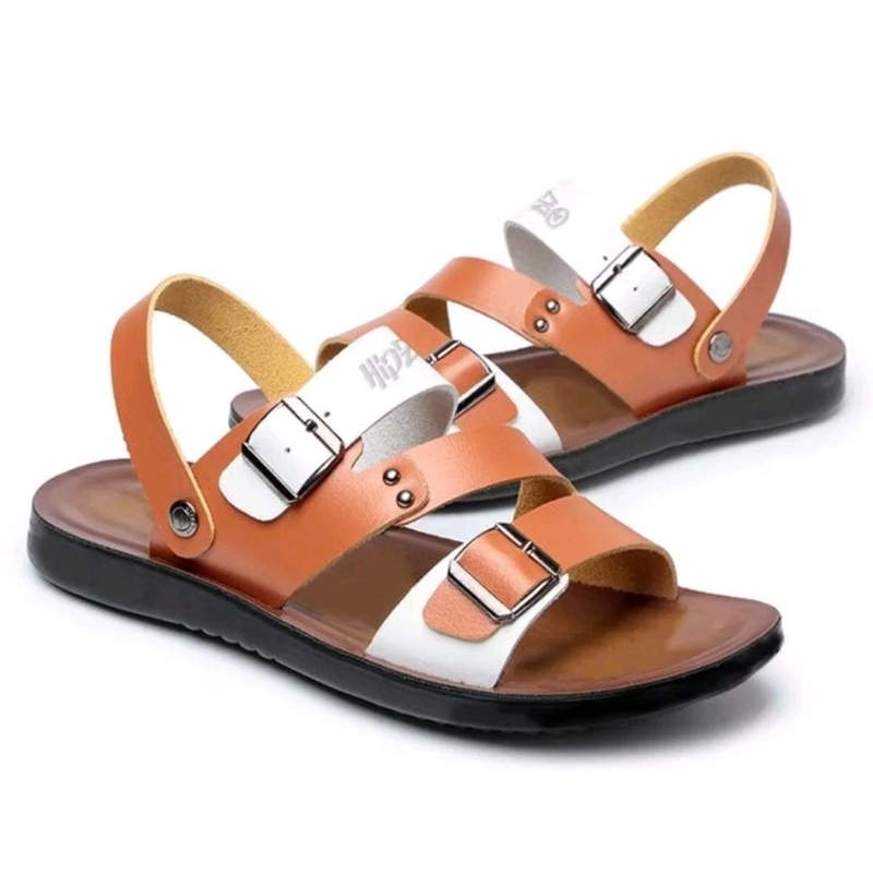 HIPZO SANDAL BOOMSALE ORIGINAL HIPZO , Bahan Kulit Sintesis Premium