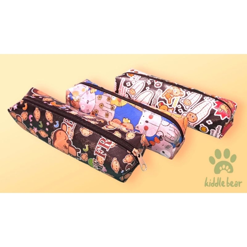 

Tempat Pensil Motif Resleting / Kotak Alat Tulis