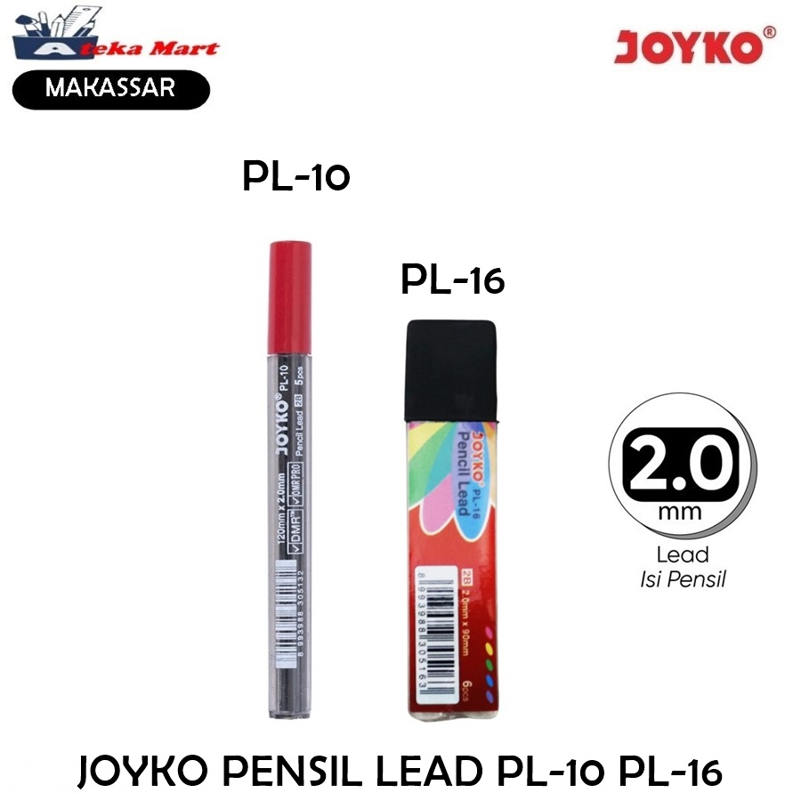 

[PCS] JOYKO PENSIL LEAD PL-10 PL-16 (2B,2,0mm)