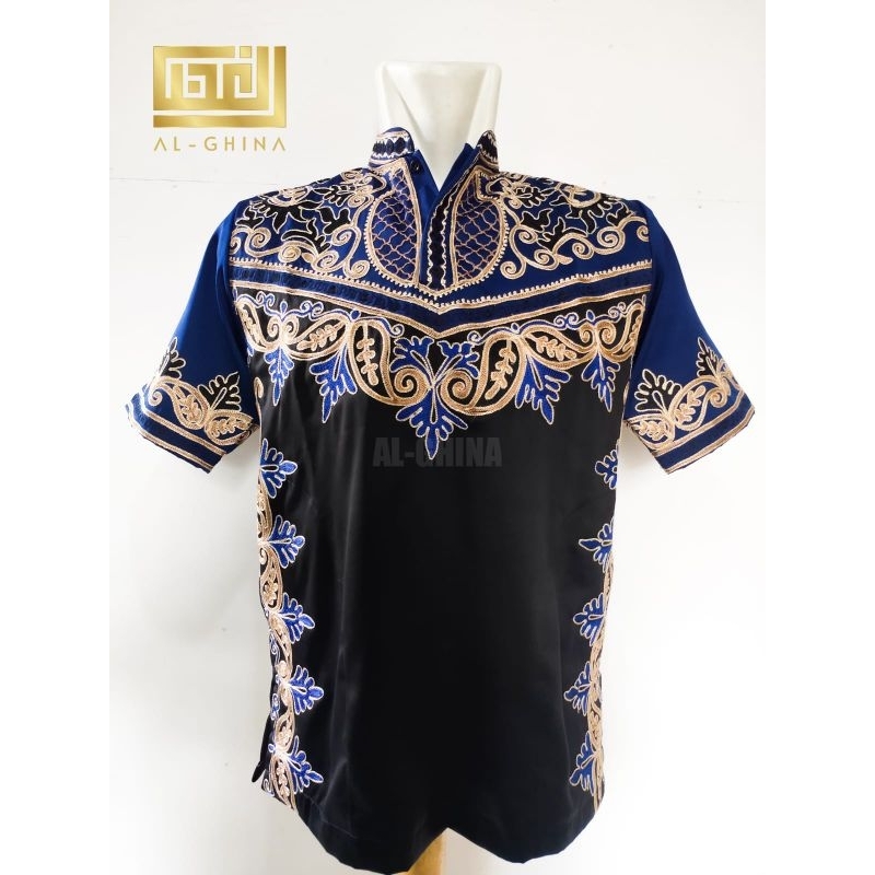 KOKO MUSLIM BORDIR STIK CORNELI ALBIS ALGINA FASHION BISA REQUEST MOTIF BORDIR CUSTOM