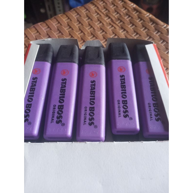 

stabilo boss warna ungu 1 pcs