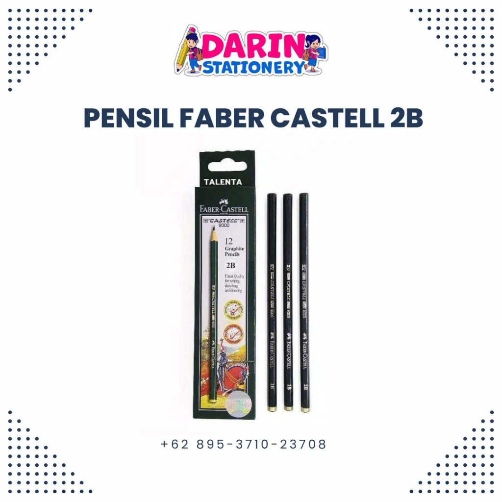 

Pensil 2B Faber-Castell 9000