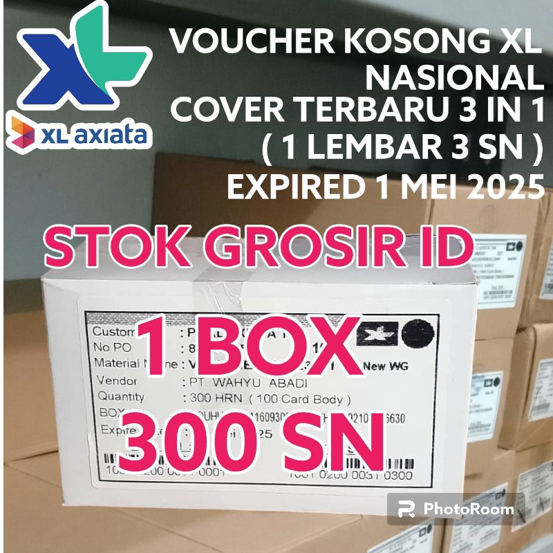 VOUCHER XL KOSONG