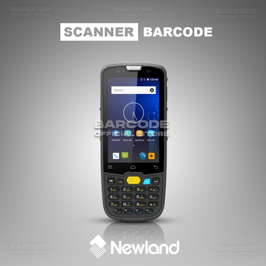 Newland NLS-MT67 Android Portable Touchscreen Barcode Scanner PDA Bluetooth Wifi NFC 4/64 GB 4800 mA