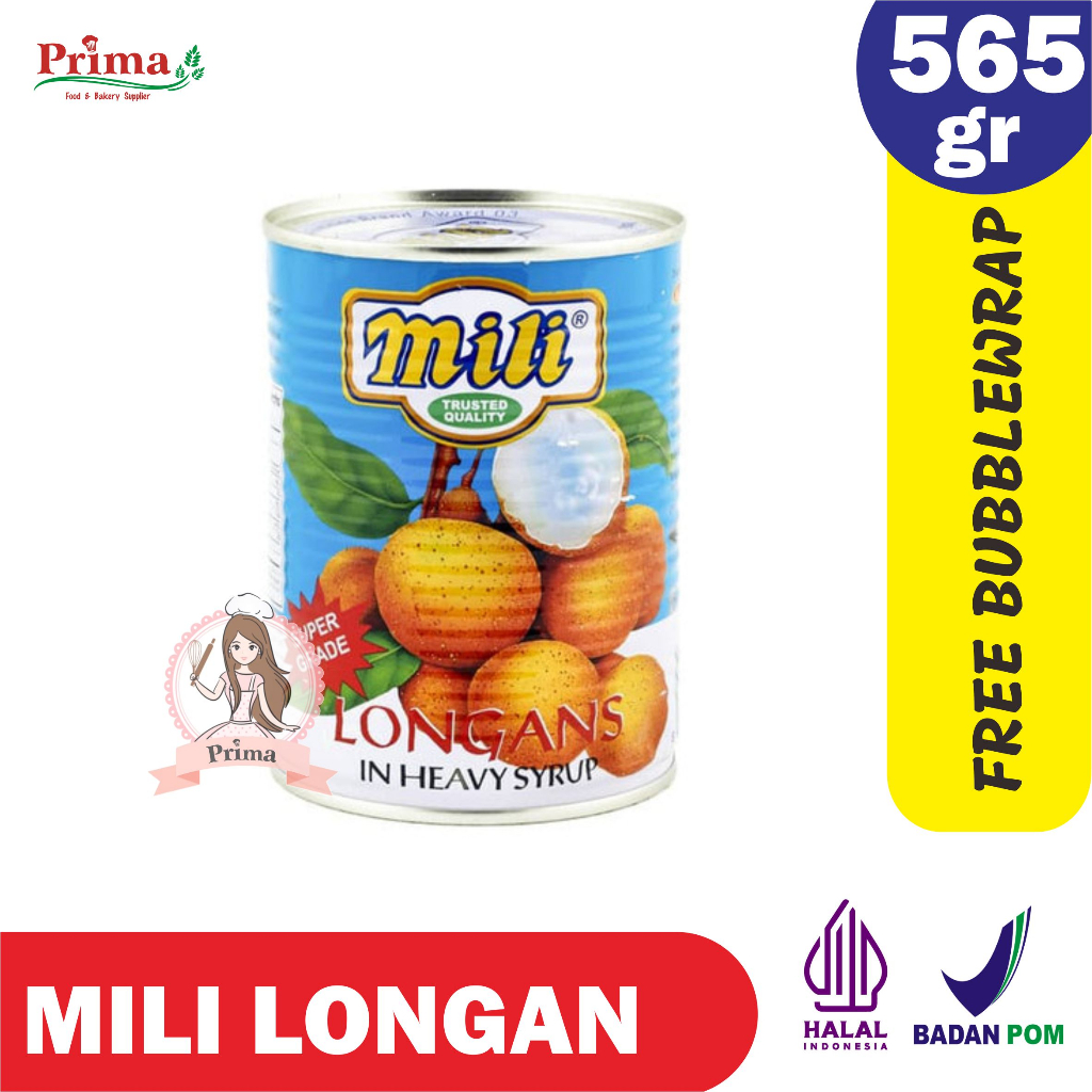 

Buah kaleng - Mili longan 565gr