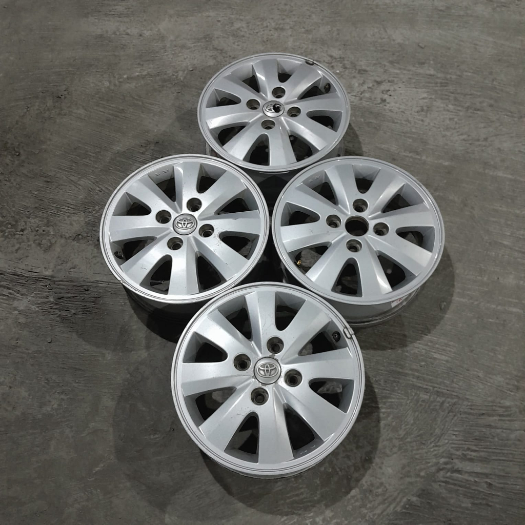 VELG BEKAS MOBIL OEM AVANZA RING 15 HOLE 4X114 U/ AVANZA XENIA LIVINA