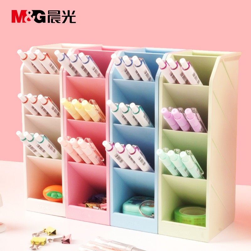 

M&G Pen Holder Macaron | Tempat Alat Tulis Multifungsi