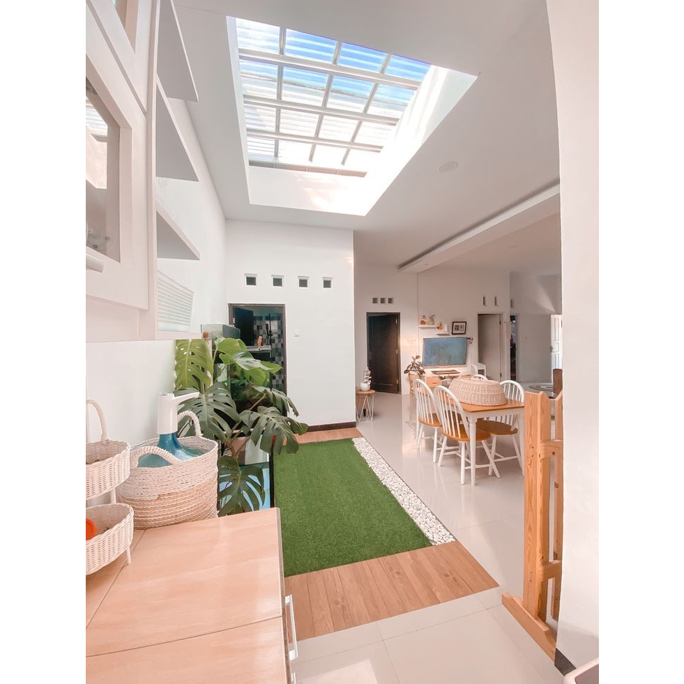 Kanopi skylight atap solarflat bening