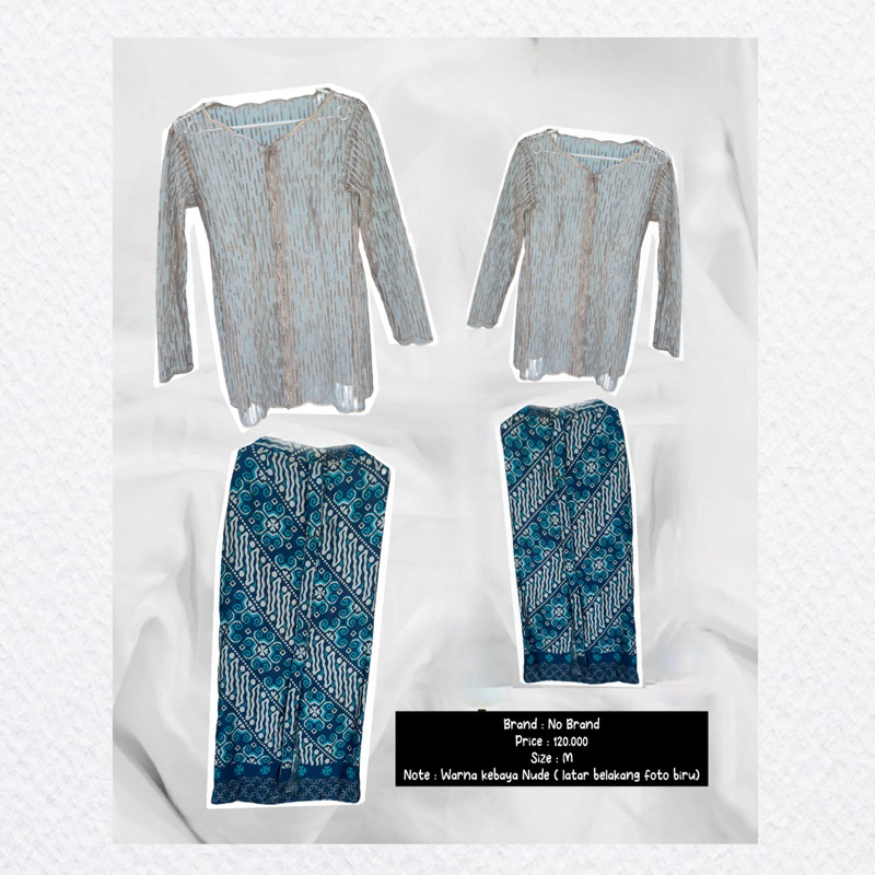 (PRELOVED) One Set Kebaya