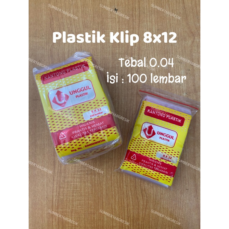 KLIP 8x12 TEBAL 04 | PLASTIK KLIP UNGGUL 8x12 | KLIP TEBAL BERKUALITAS