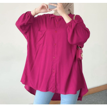 kemeja oversize crinkle airflow