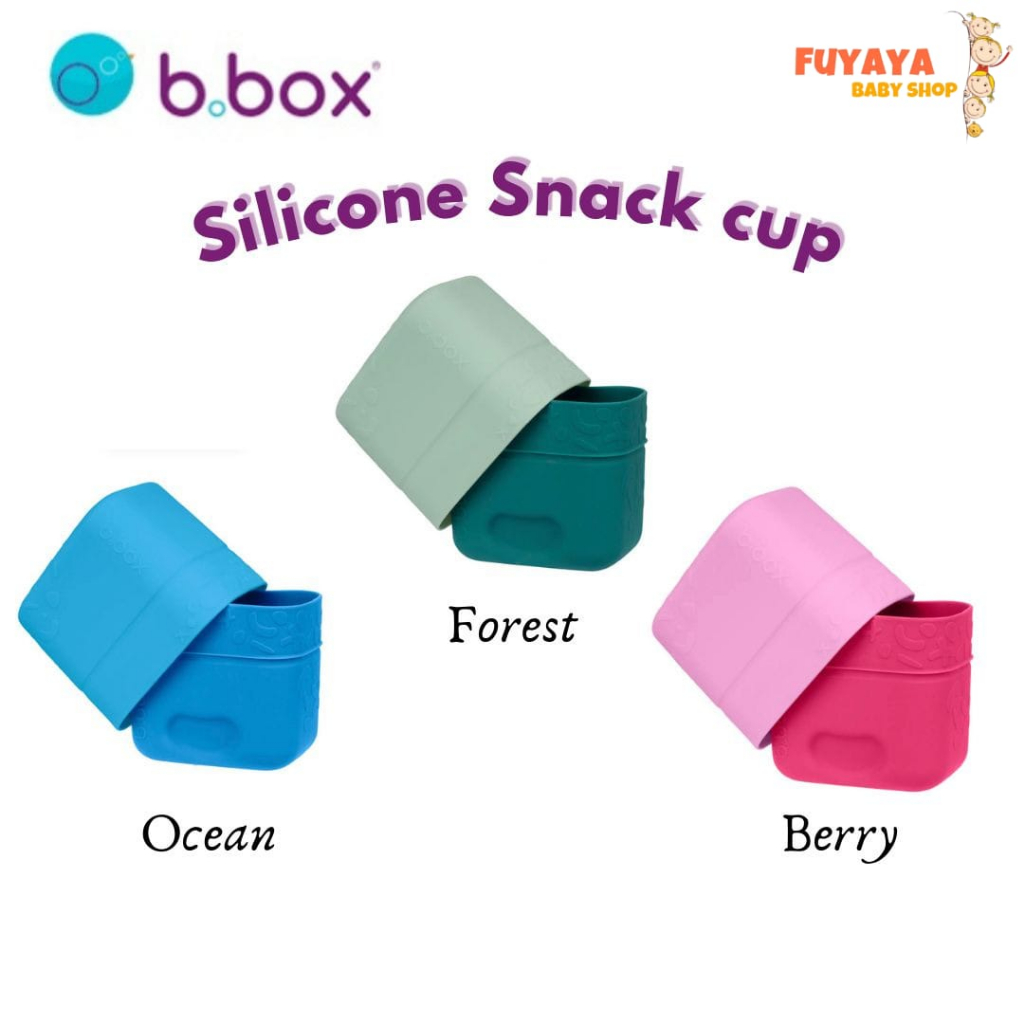 B.BOX Silicone Snack Cup - Tempat Snack Anak Bbox / Food Cup Mini / Silicone Lunch Cups / Tempat Sim