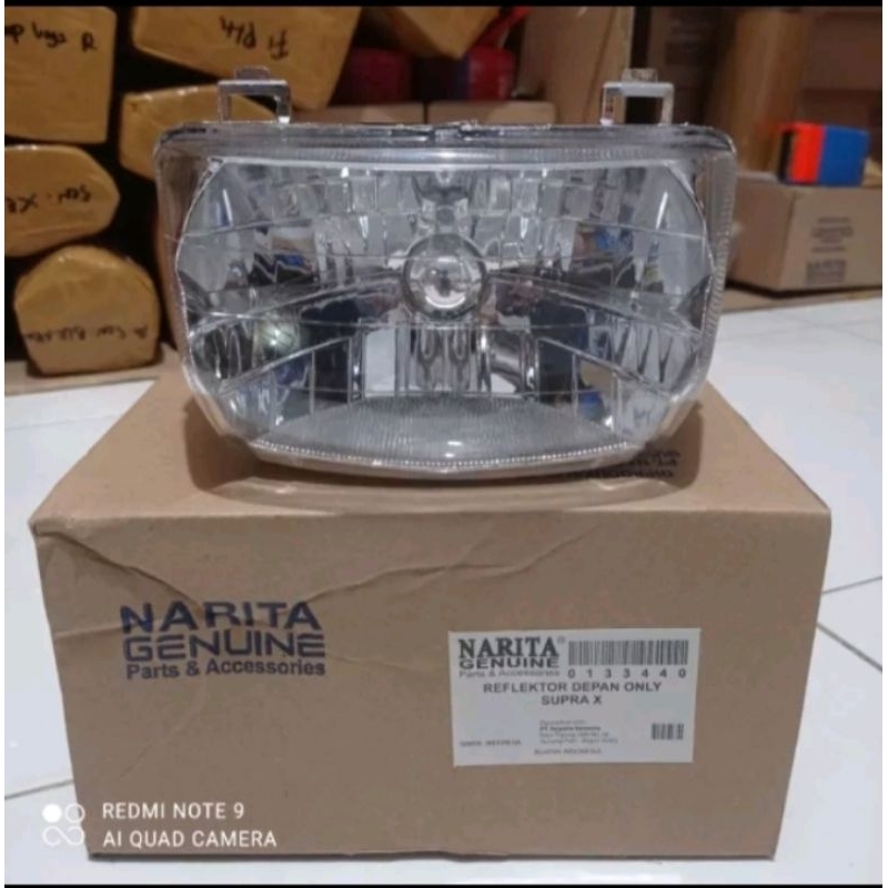 REFLEKTOR HEADLAMP LAMPU DEPAN SUPRA X 100 LAMA
