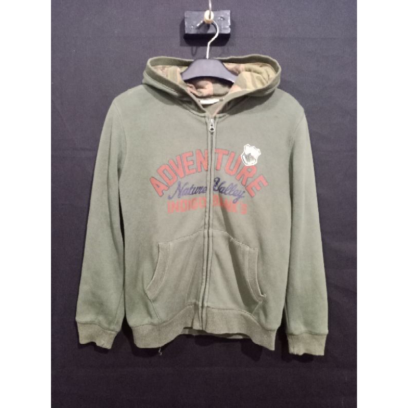 Indigo Bank Kids Jaket Sweater Hoodie Anak Usia 8-10 Tahun