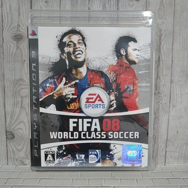 BD CD KASET ORIGINAL PS3 FIFA 08 Jpn Bahasa Jepang Lengkap manual book