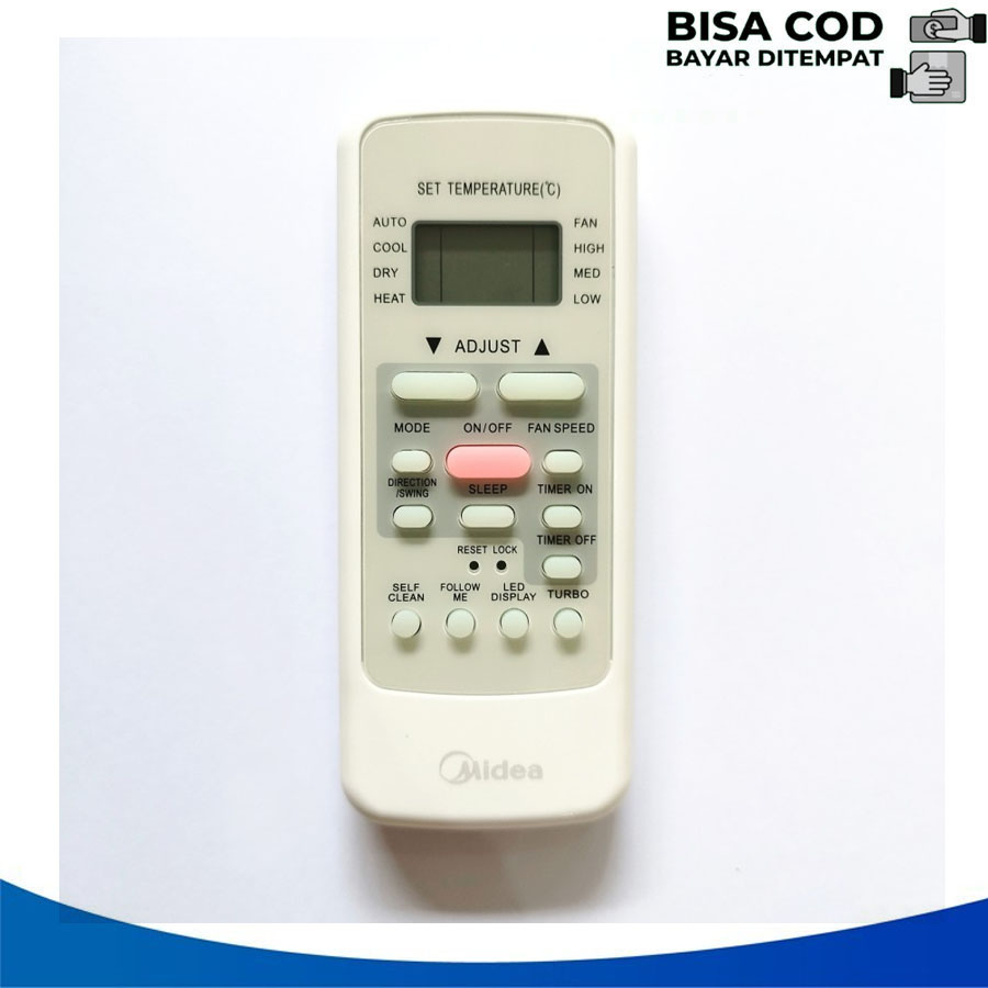Remot AC MIDEA R51I19/BGE - R51119/BGE ORIGINAL ASLI NEW