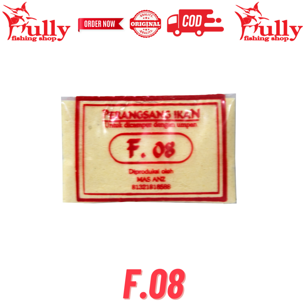 Umpan Pancing - Prangsang Ikan F.08 F08 F 08