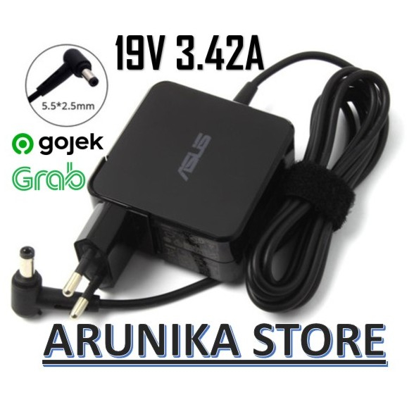 AC-ADAPTOR Charger Laptop Asus 19V 3.42A (5.5*2.5) A455l X450C A46C A46CM K46CM A450C X451C