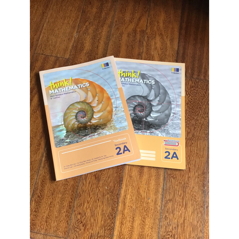 

Think Mathematics SL Education Textbook&Workbook Secondary 2A