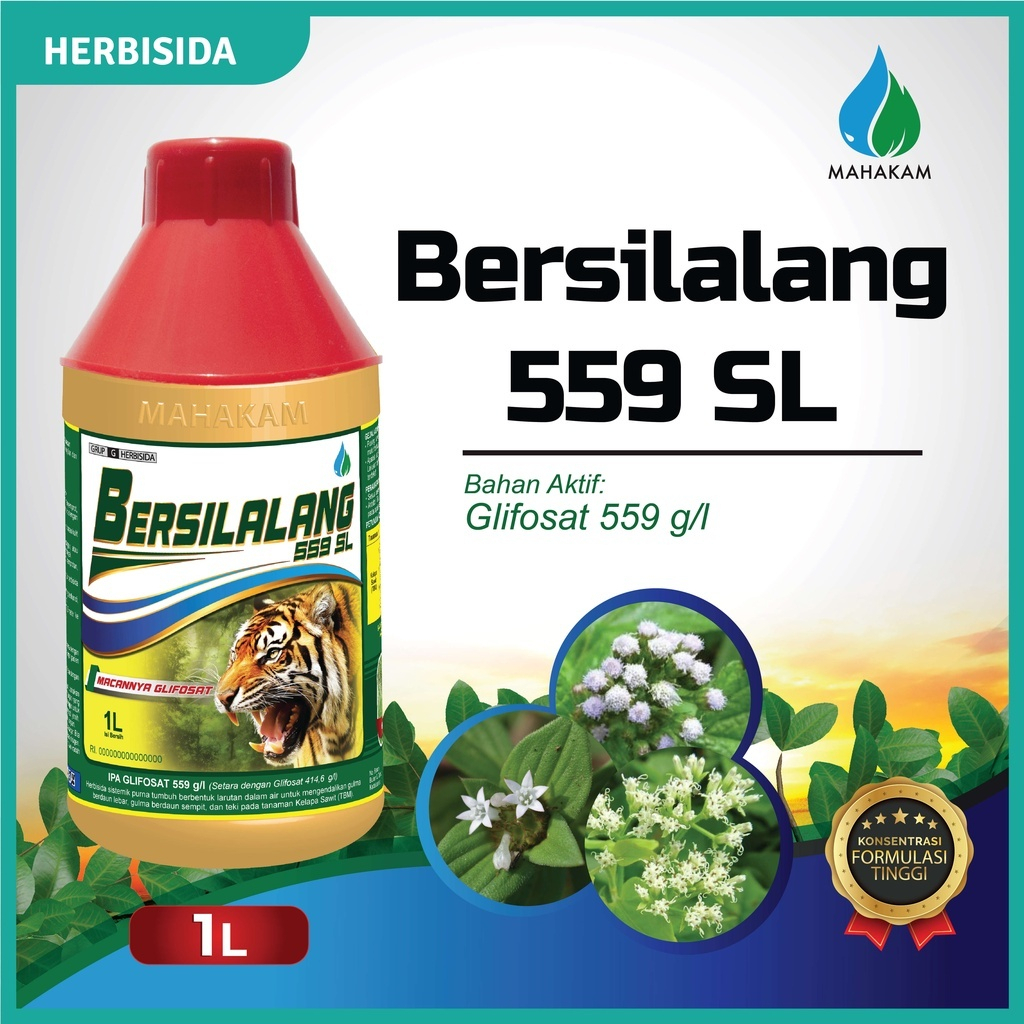 Obat Rumput Alang-alang Rumput Lulangan Mati Sampe Akar BERSILALANG 559 SL