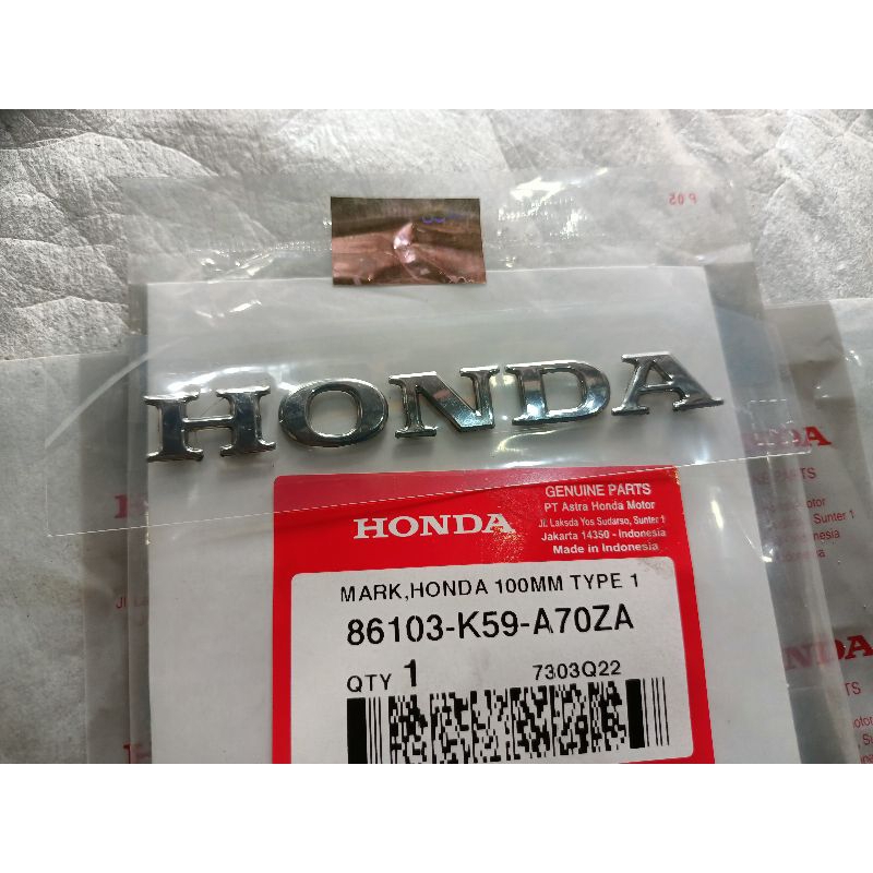 emblem HONDA Vario 150 NEW original