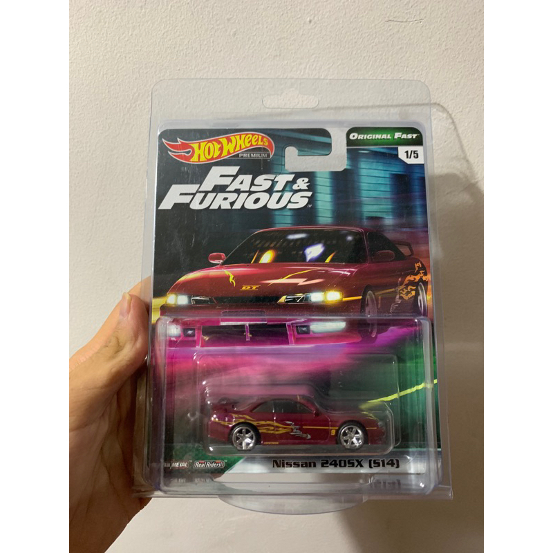 Hot Wheels Fast and Furious Nissan 240SX (S14) Silvia Original Fast Ungu Purple