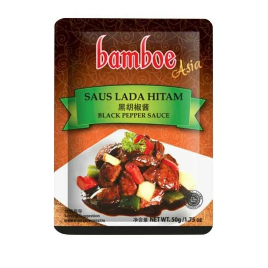 

Bamboe Bumbu Saus Lada Hitam 50 gr