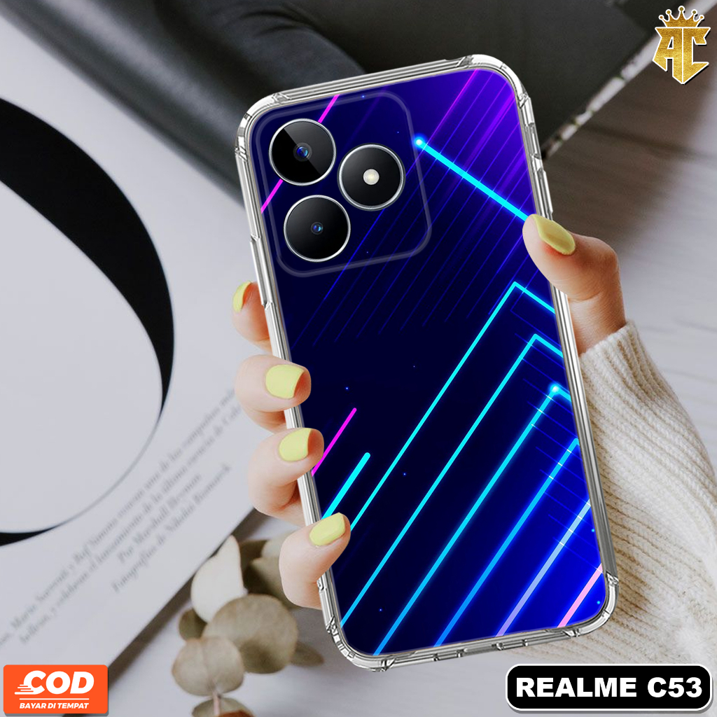 CASE REALME C53 - Casing REALME C53 Terbaru AERO STORE [ MOTIF 43 ] Silikon - Case Hp REALME C53 - C