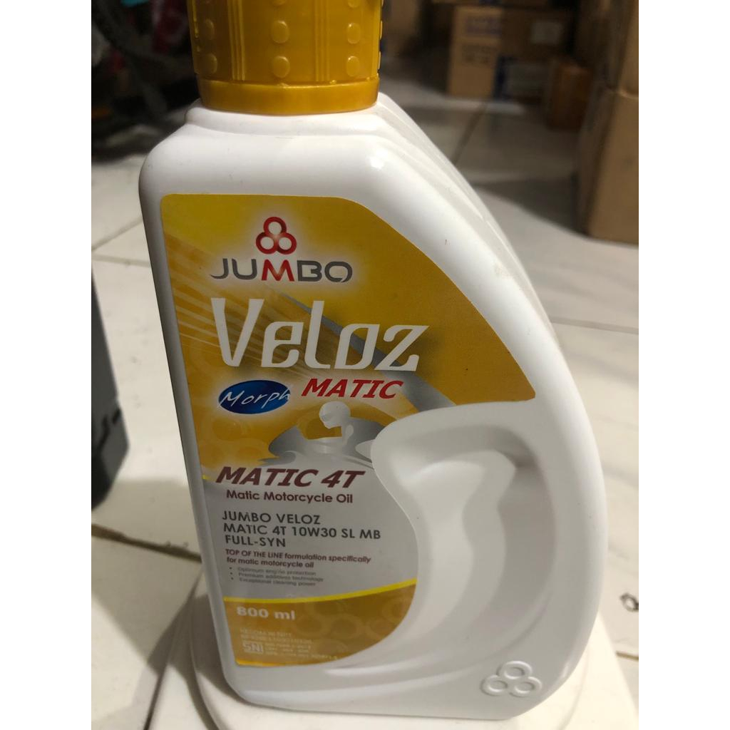 OLI JUMBO VELOZ MATIC 4T 10W-30 SL MB FULL-SYN 800 ML