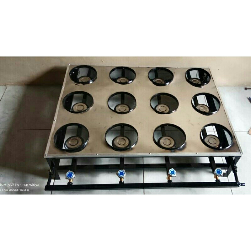 kompor serabi 12 tungku