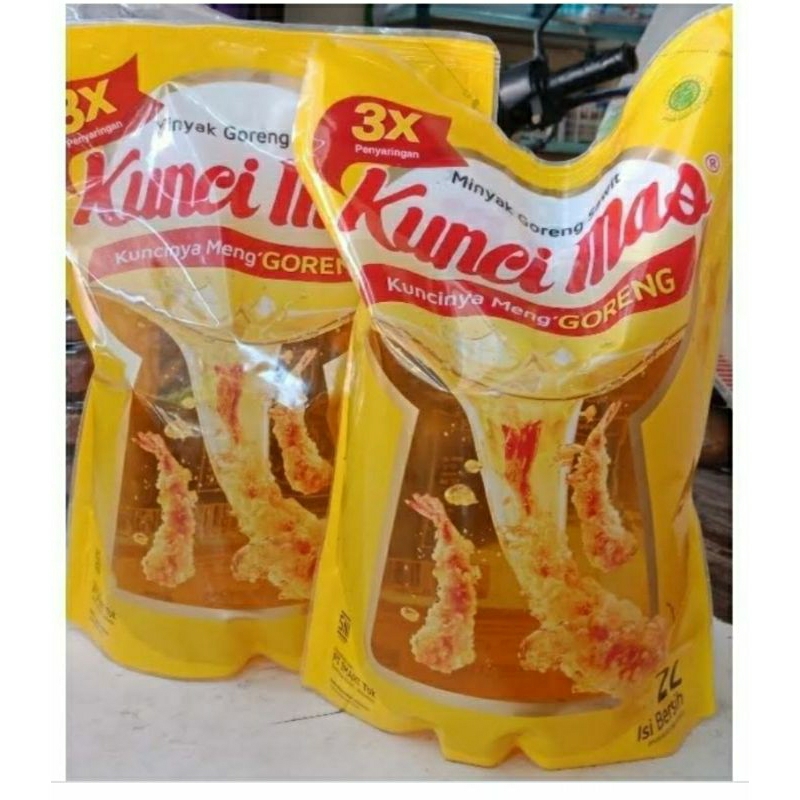 

Minyak Goreng Kunci Mas 2liter/Minyak Murah/Kunci Mas