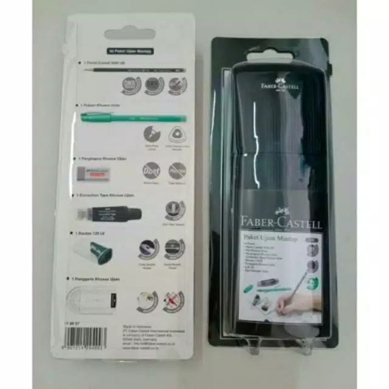 

Paket Ujian faber castell Exam Set Mantap Acrylic