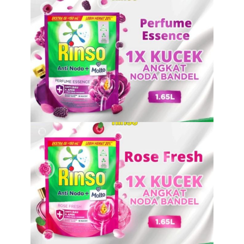 Rinso Molto Detergent 1,65L 1650ml