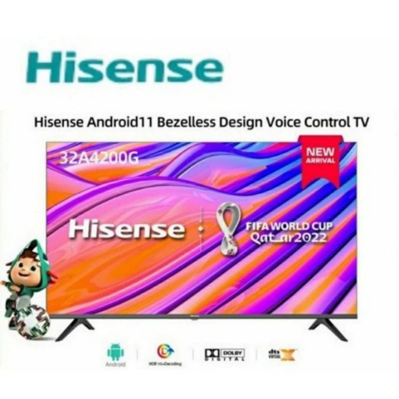 Hisense 32A4200G Smart Android Digital TV 32 Inch