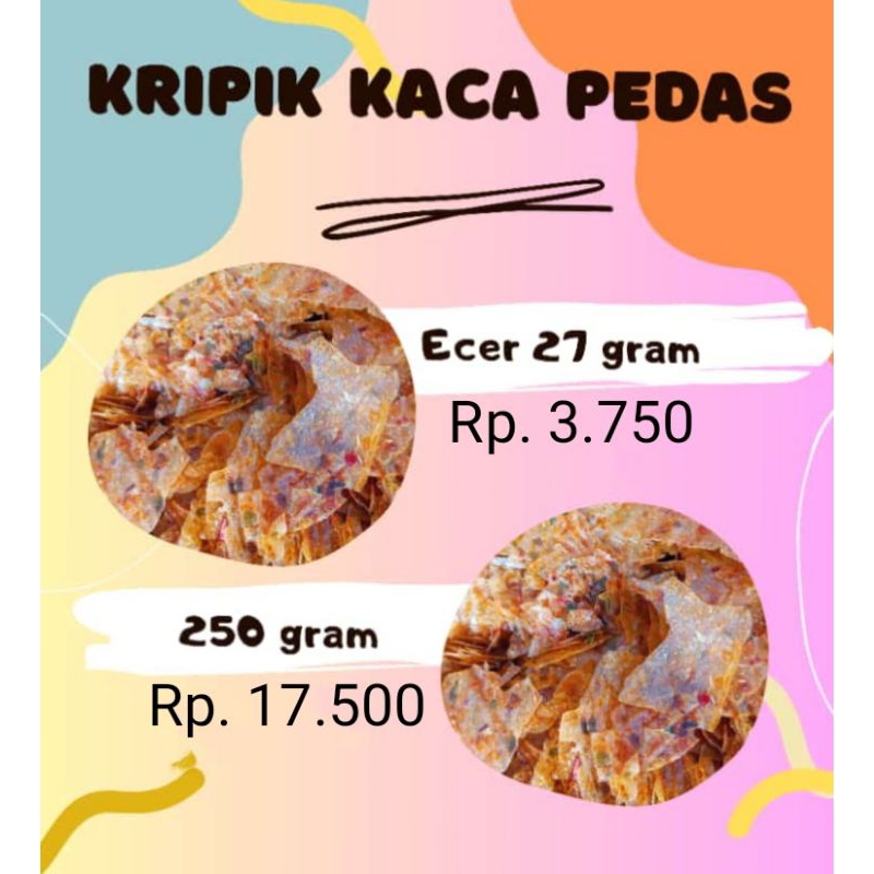 

Kripik kaca pedas