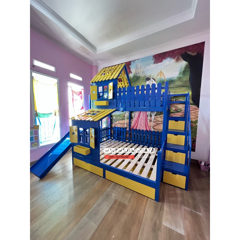tempat tidur tingkat anak prosotan size 90x200&160x200