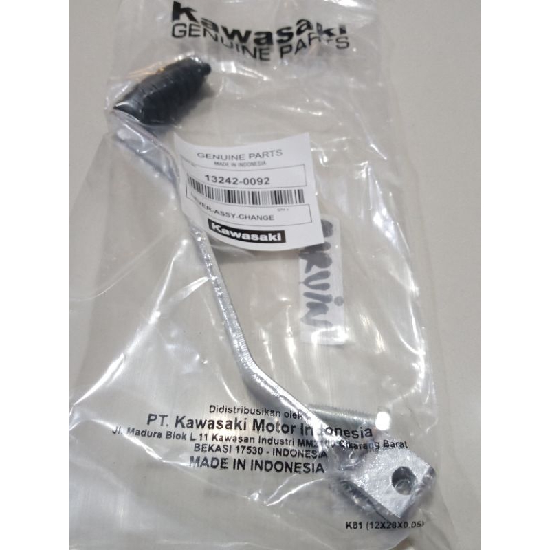 pedal overan gigi klx 150