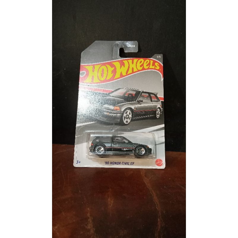Hotwheels Honda Civic EF abu abu Civic series