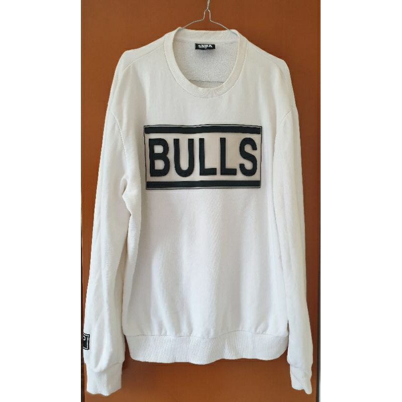 Crewneck NBA BULLS putih