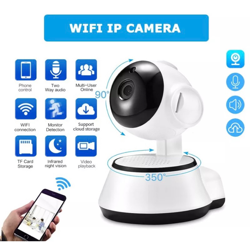 Cctv Wifi IP camera v380 pro 360 derajat lengkap best seller termurah