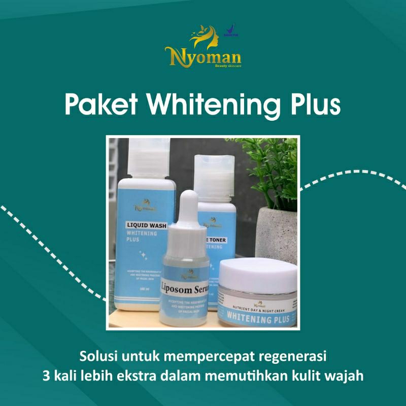 Paket Whiteplus / Whitening Plus Nyoman Beauty Skincare