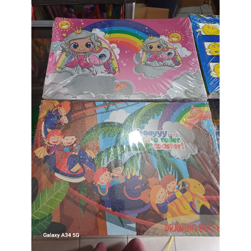 

1 PAK BUKU GAMBAR A4 ANAK SD MOTIF RANDOM COWOK CEWEK