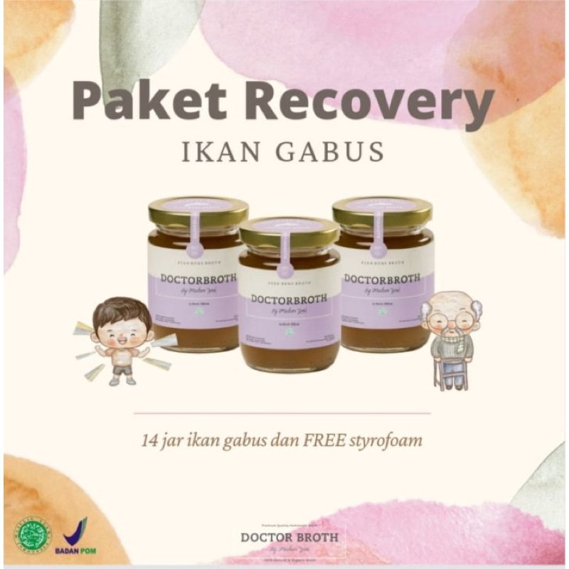 

Doctor Broth Paket Recovery 14 Jar ikan Gabus