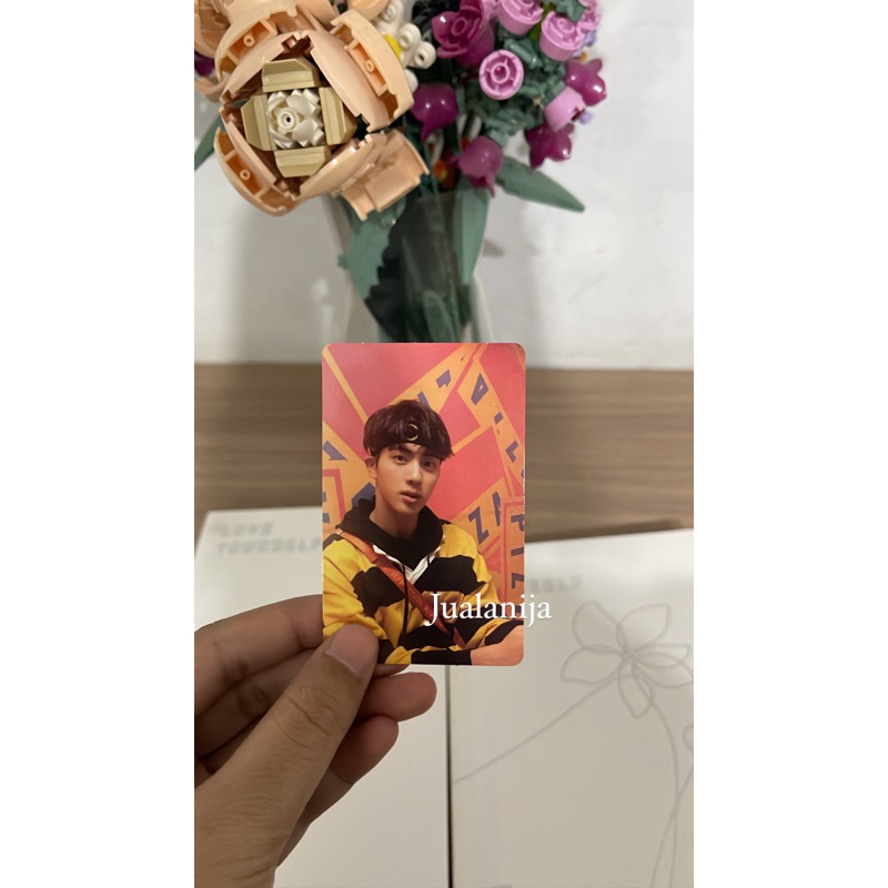 [Ready Preloved] BTS Love Youself Album Her E Version Jin photocard