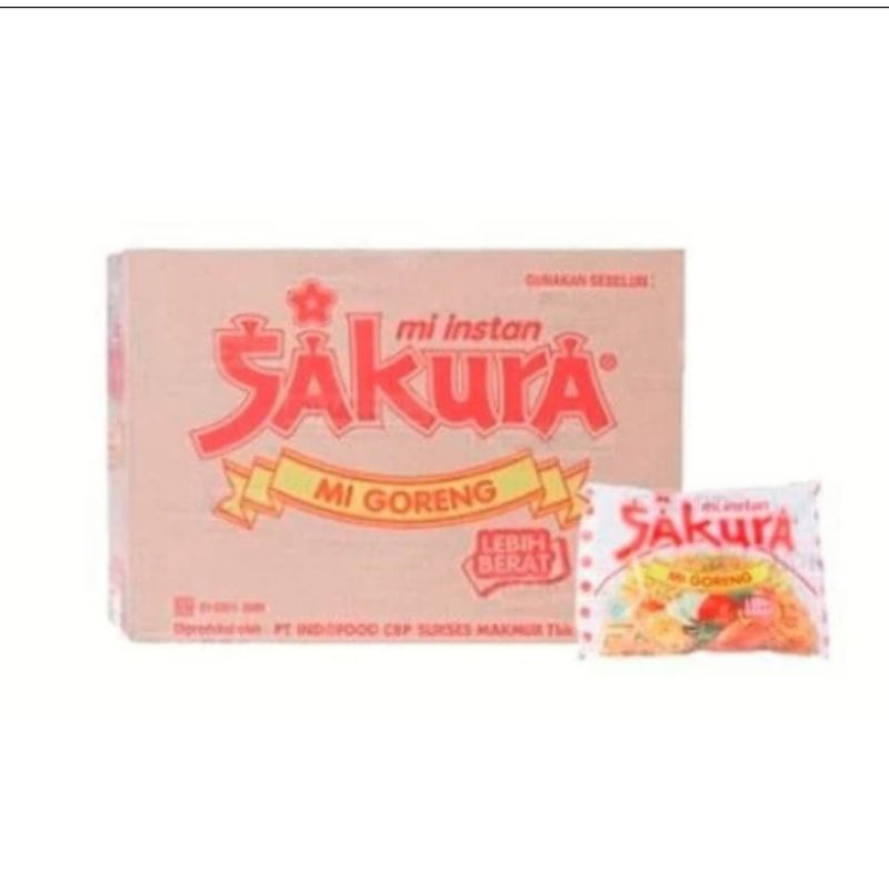 

sakura mie goreng karton isi 40bpcs