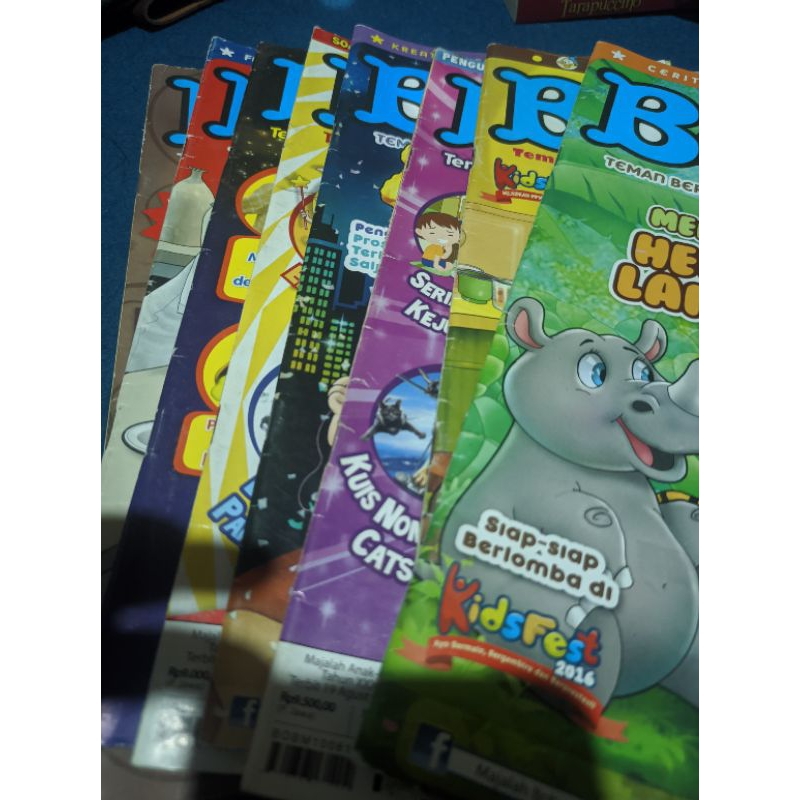 MAJALAH BOBO RANDOM (PRELOVED/SECOND/BEKAS)