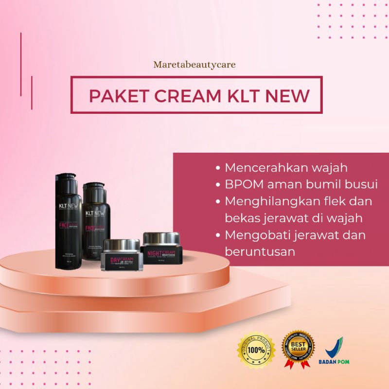 CREAM KLT NEW BPOM / PAKET KLT BLACK SERIES / CREAM KLT ECER / KRIM KLT / KRIM KLT ECER / CREAM KLT 
